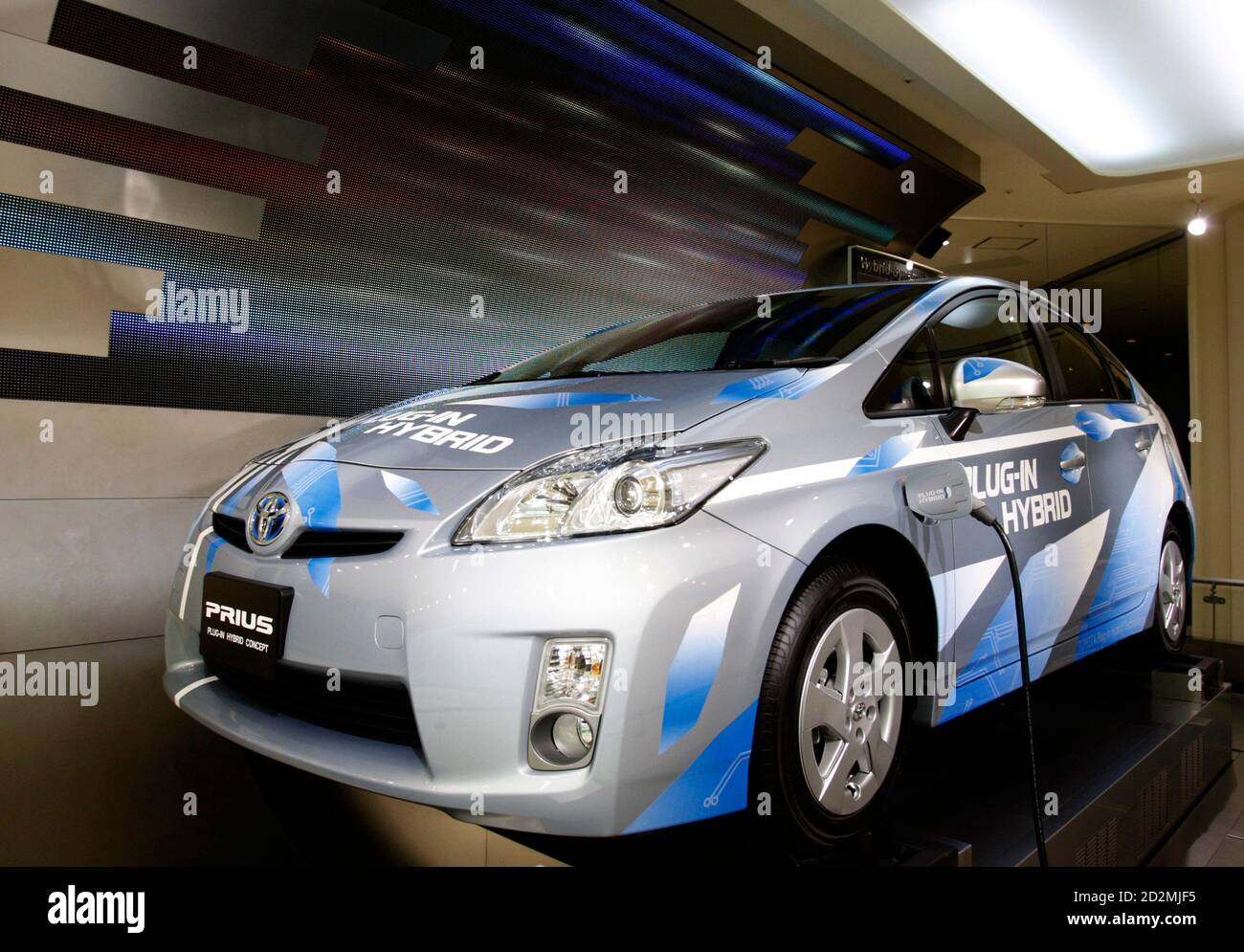 Toyota Motor Corp S Plug In Hybrid Prius Concept Vehicle Is Displayed At The Company S Museum In Toyota Central Japan February 9 10 Toyota Said It Was Recalling A Total Of 437 000 Units Of