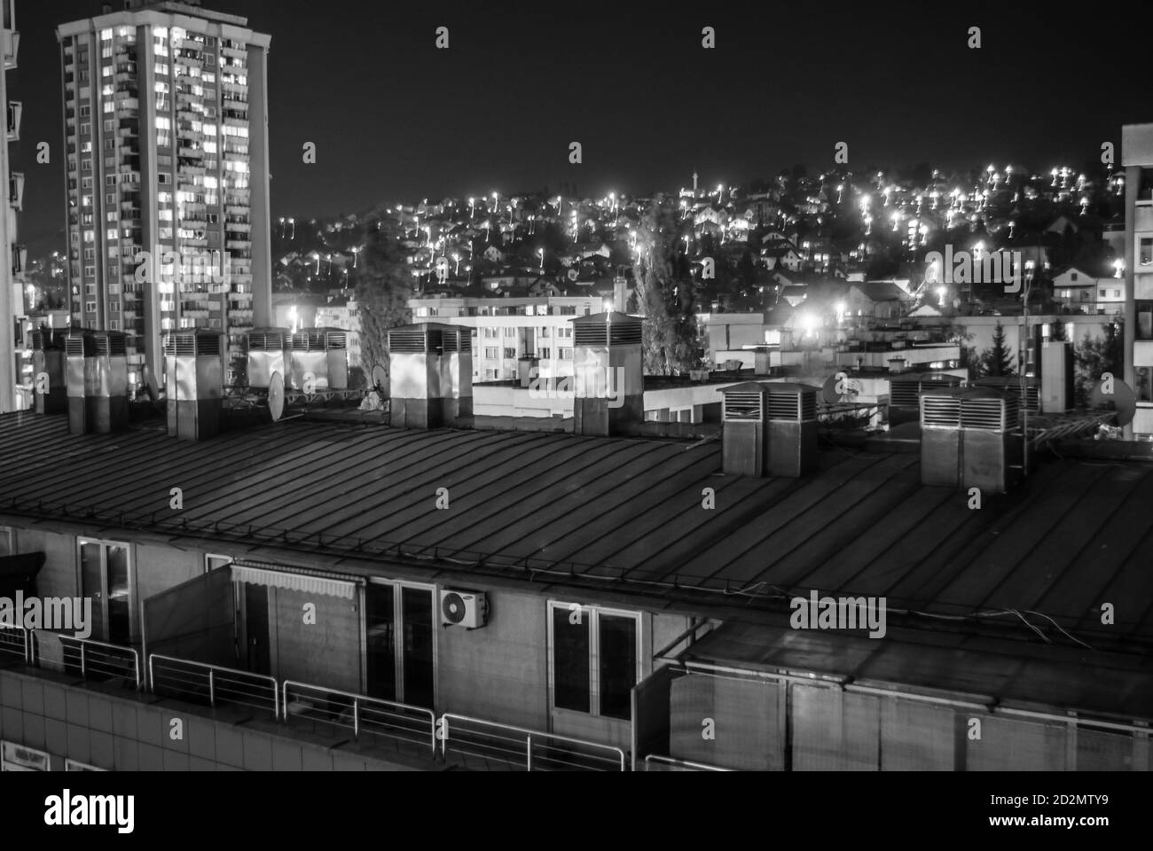 Urban area Black and White Stock Photos & Images - Alamy