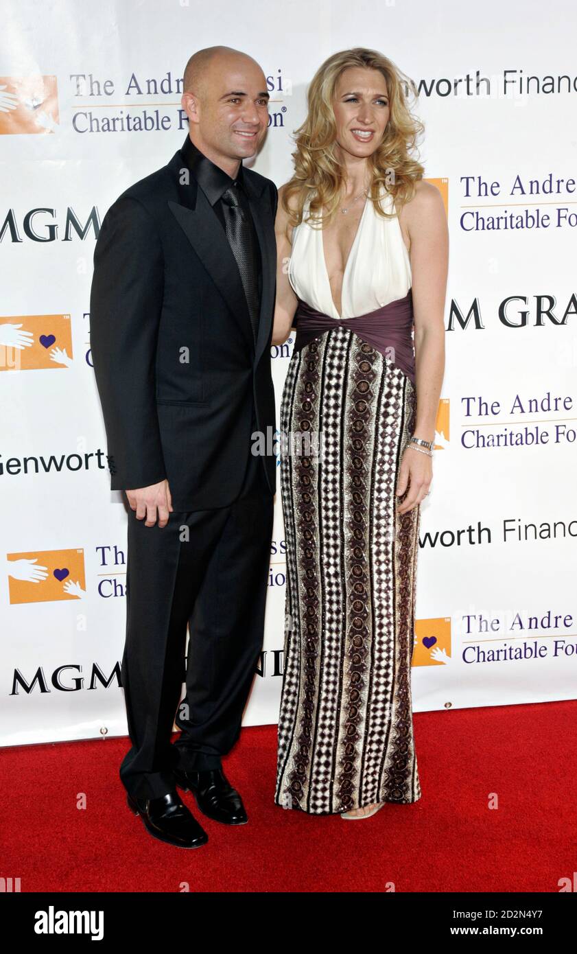 Andre agassi wife steffi graf hires stock photography and images Alamy