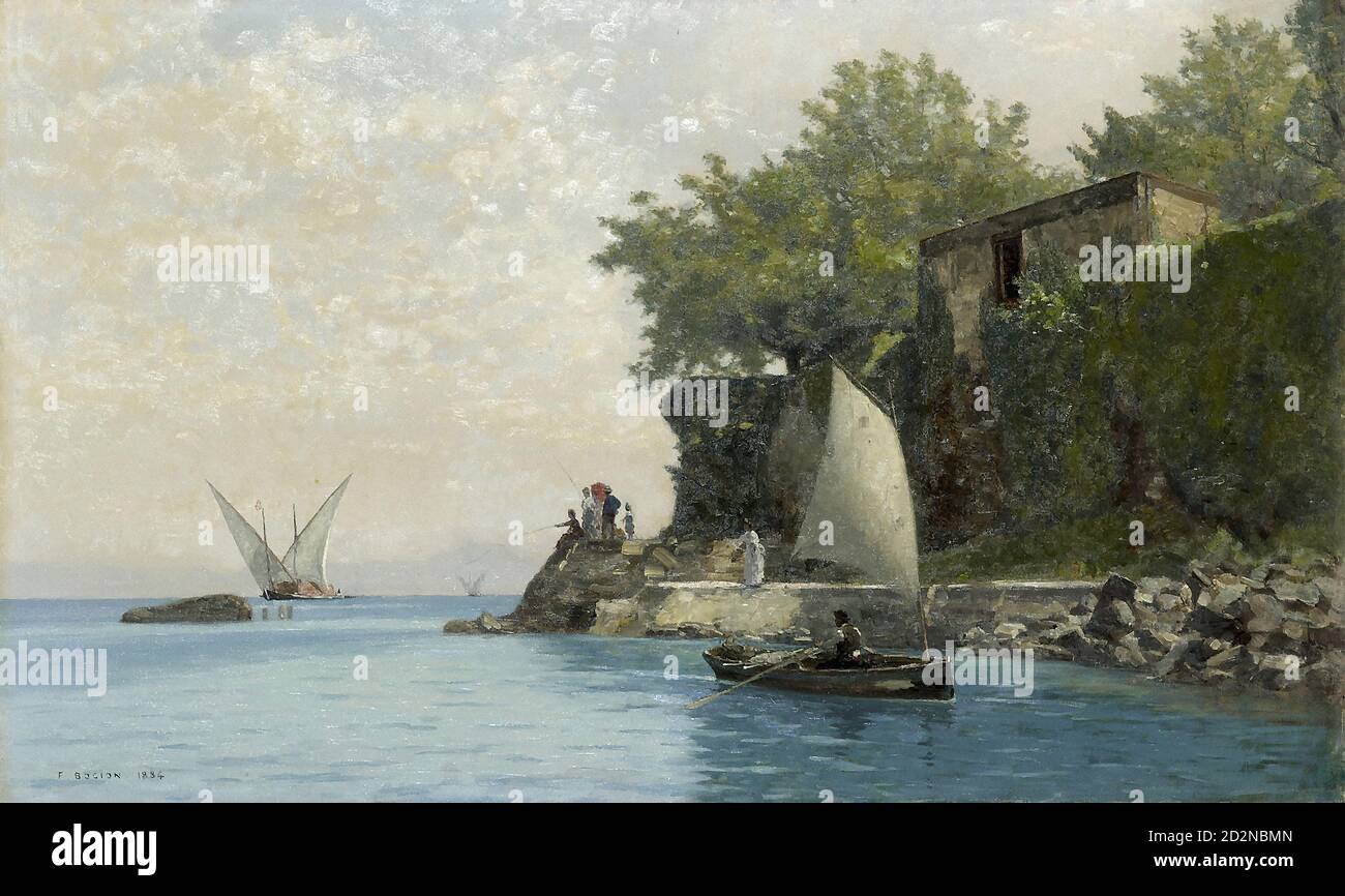 Bocion François Rive Du Léman a La TourDePeilz Swiss School