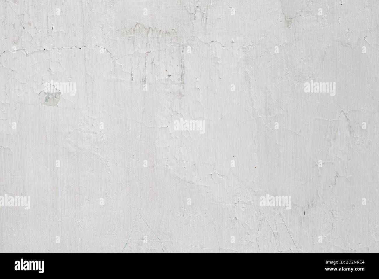 Blank concrete wall white color for texture background Stock Photo