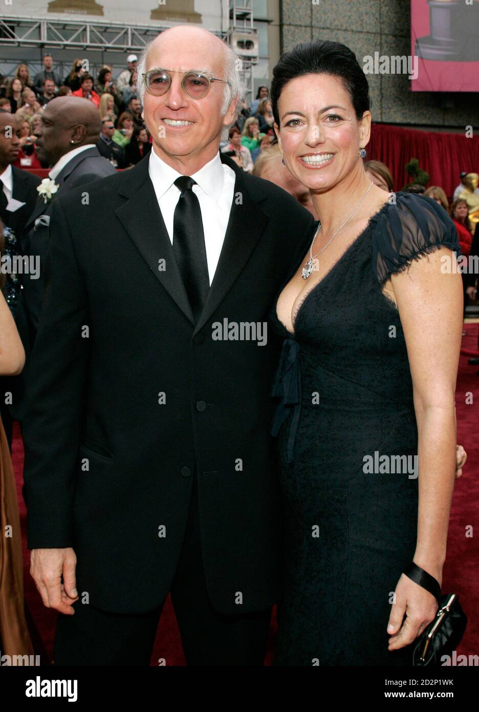 Larry david wife laurie hires stock photography and images Alamy