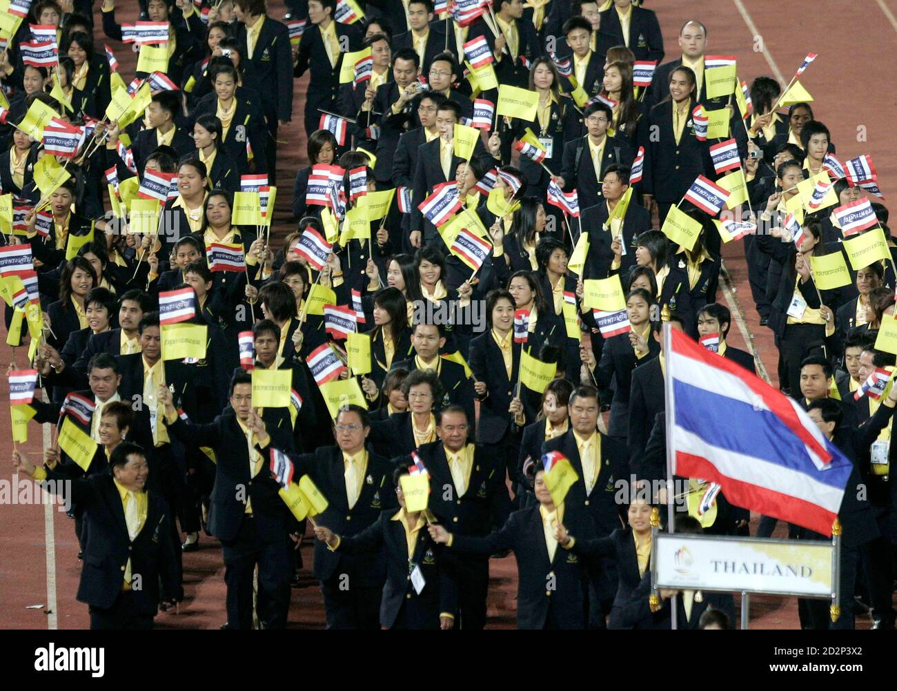 The Thailand Contingent Marches In During The Opening Ceremony For The Southeast Asian Sea Games In Nakhon Ratchasima December 6 07 Reuters Zainal Abd Halim Thailand Stock Photo Alamy The Thailand Contingent Marches In During The Opening Ceremony For The Southeast Asian Sea Games In Nakhon Ratchasima December 6 07 Reuters Zainal Abd Halim Thailand Stock Photo Alamy