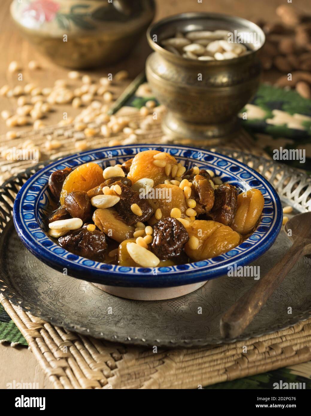 Khoshaf. Dried fruit compote. Middle East Food Stock Photo Alamy