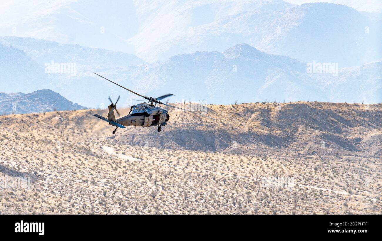Knight Rover Helicopter 201005-N-PH222-1685 El Centro, CA (Oct. 05, 2020) A MH-60S Knighthawk ...
