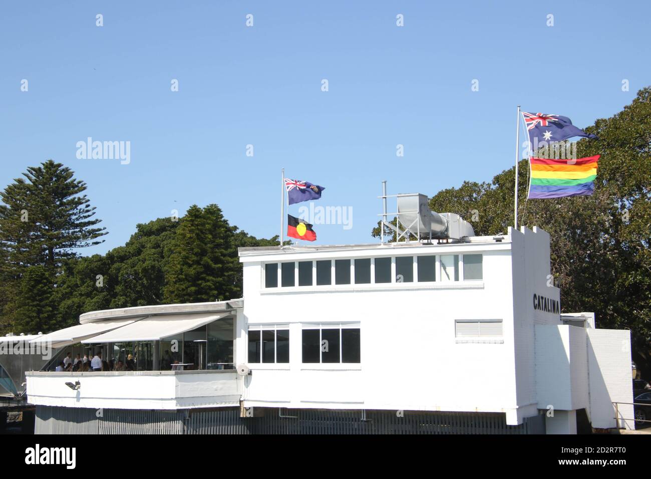 Catalina restaurant, Rose Bay, Sydney Stock Photo - Alamy