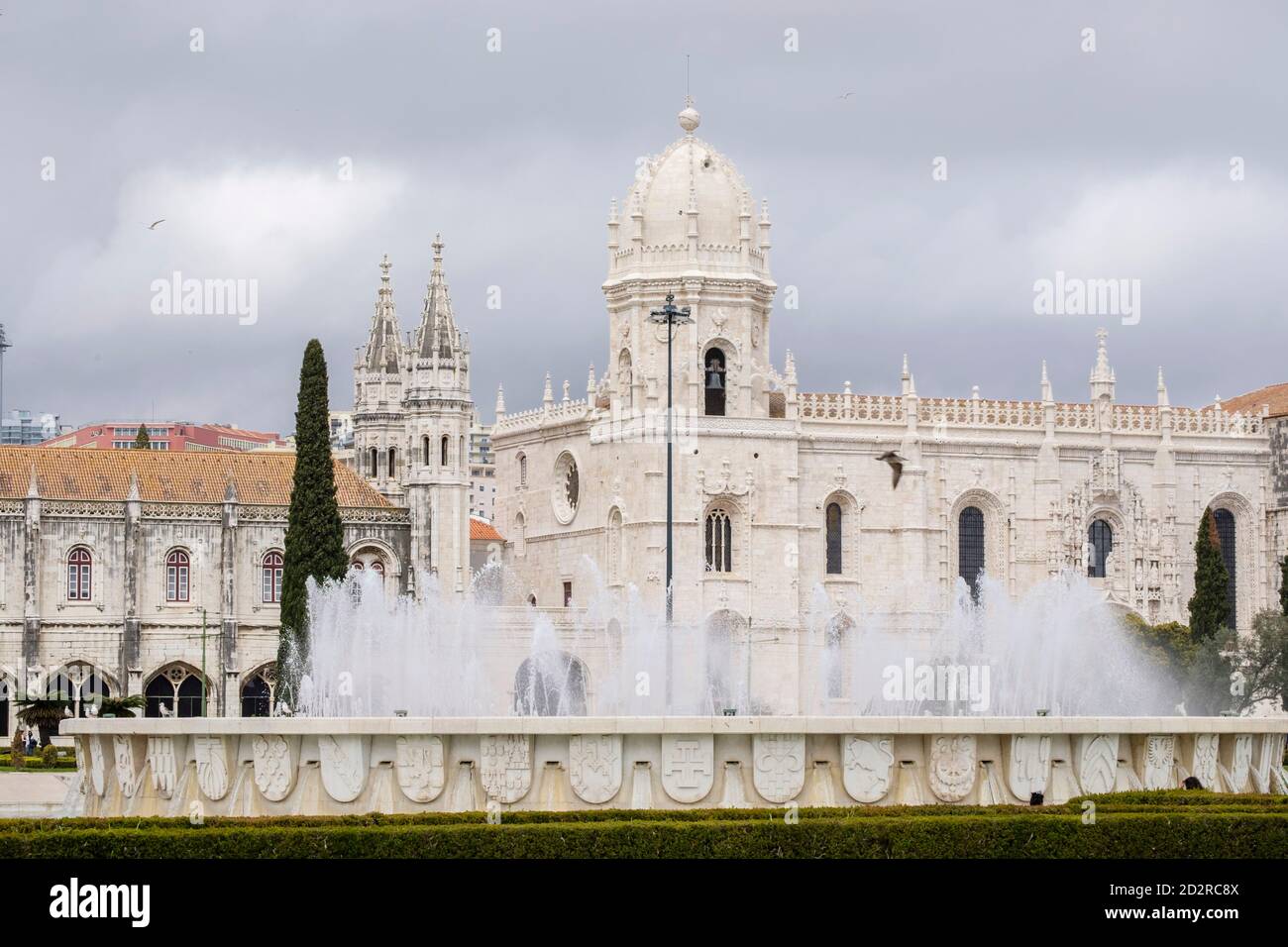 Monasterio de los Jerónimos de Santa María de Belém , fundadó en 1501 Lisboa, Portugal Stock Photo