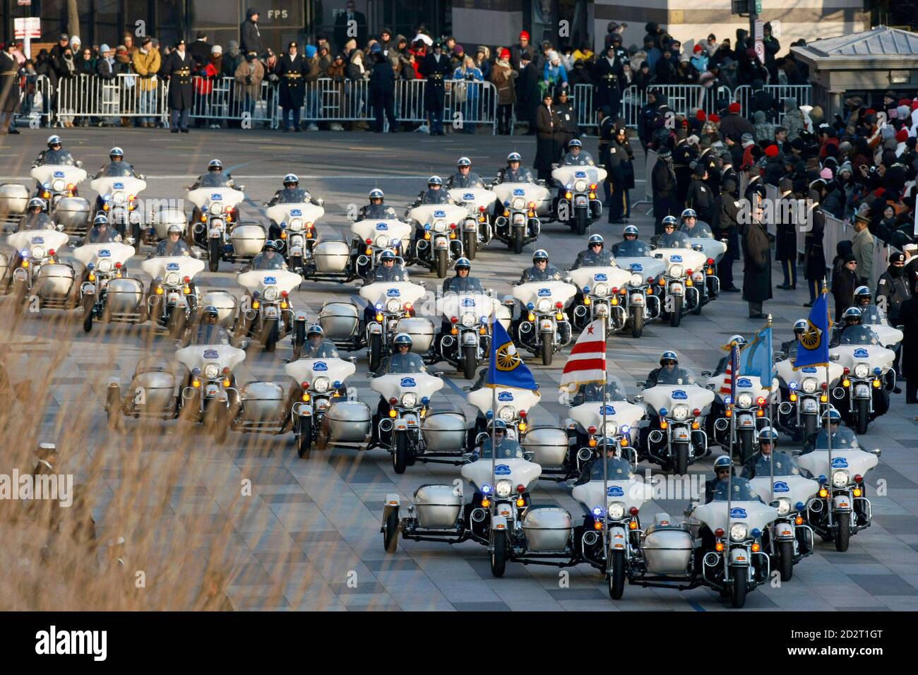 Police Motorcycle Escort High Resolution Stock Photography and Images