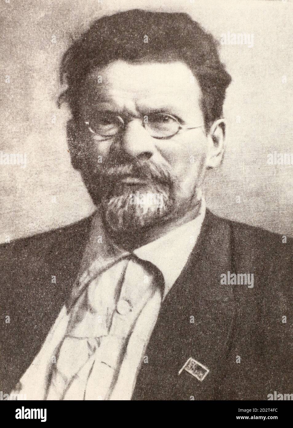 Mikhail Kalinin in 1922. Stock Photo