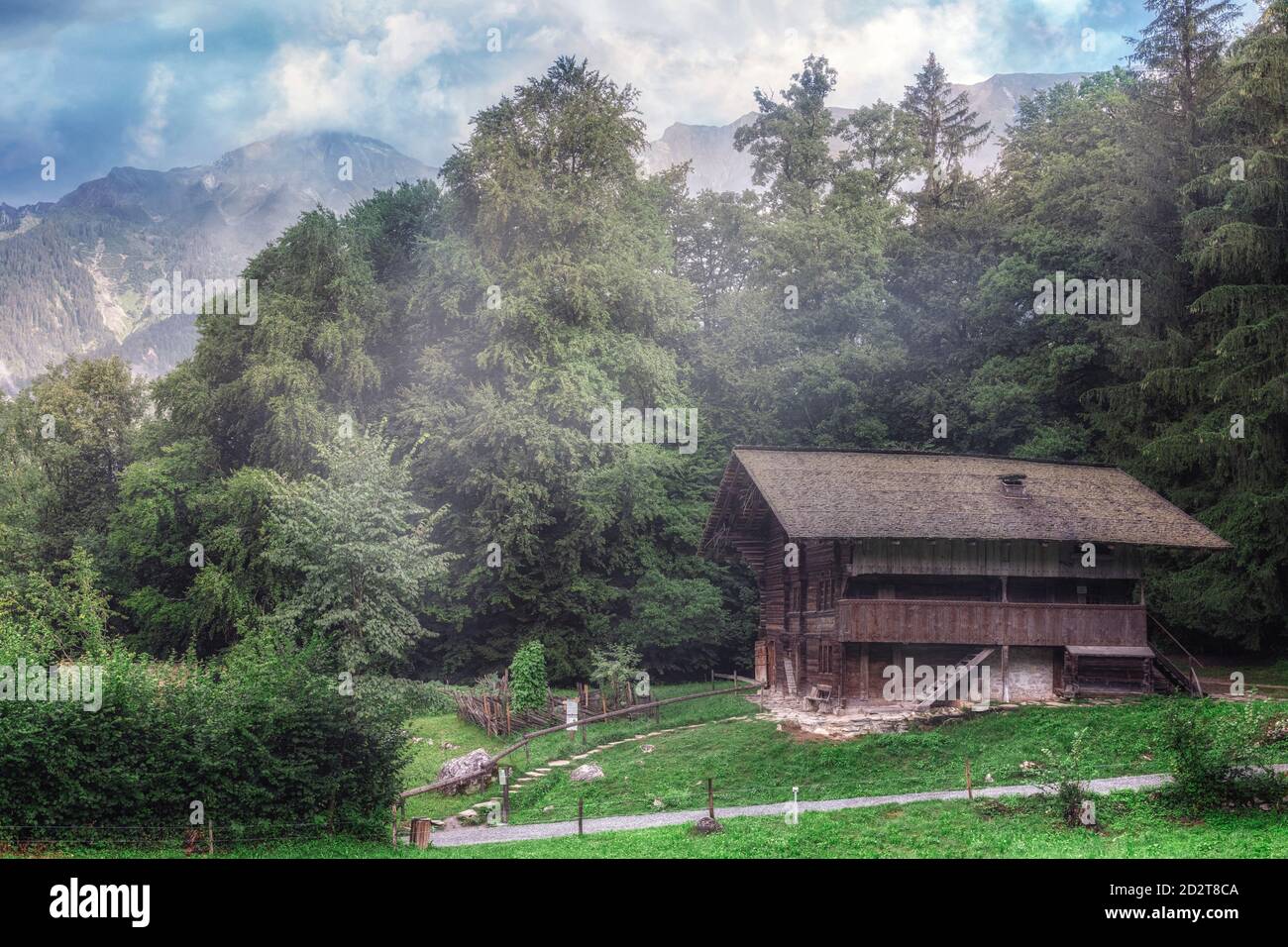 Ballenberg, Brienz, Bern, Switzerland, Europe Stock Photo