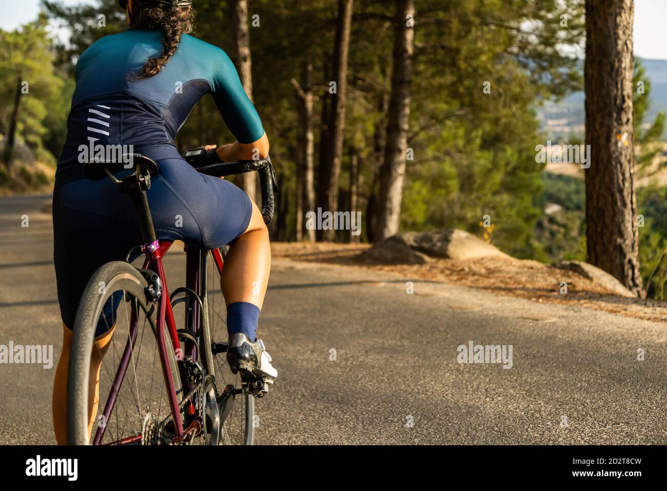 Rear view mature woman in hi-res stock photography and images - Alamy