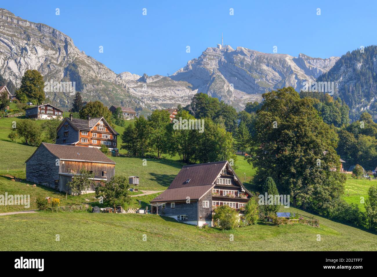 Saentis, Toggenburg, St. Gallen, Switzerland, Europe Stock Photo