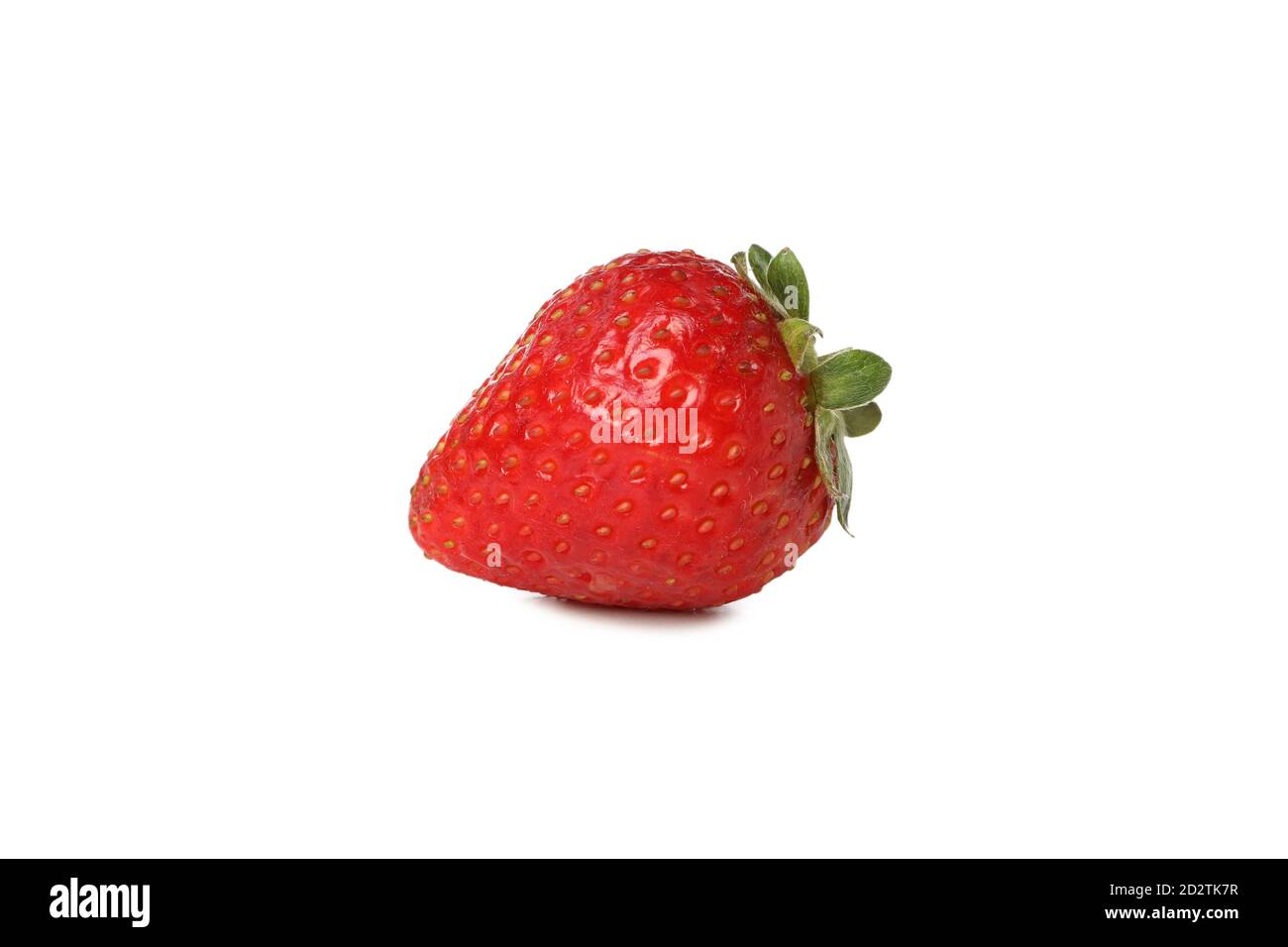 Tasty fresh strawberry isolated on white background Stock Photo - Alamy