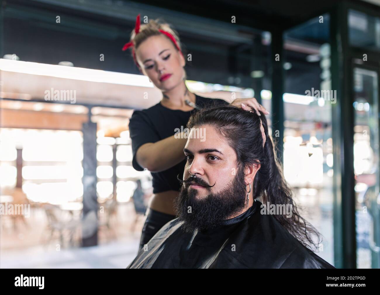 Long Hair Beauty High Resolution Stock Photography And Images Alamy