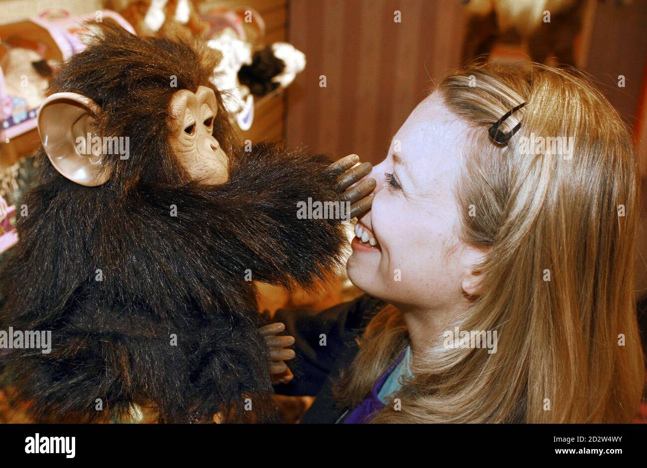 furreal cuddle chimp