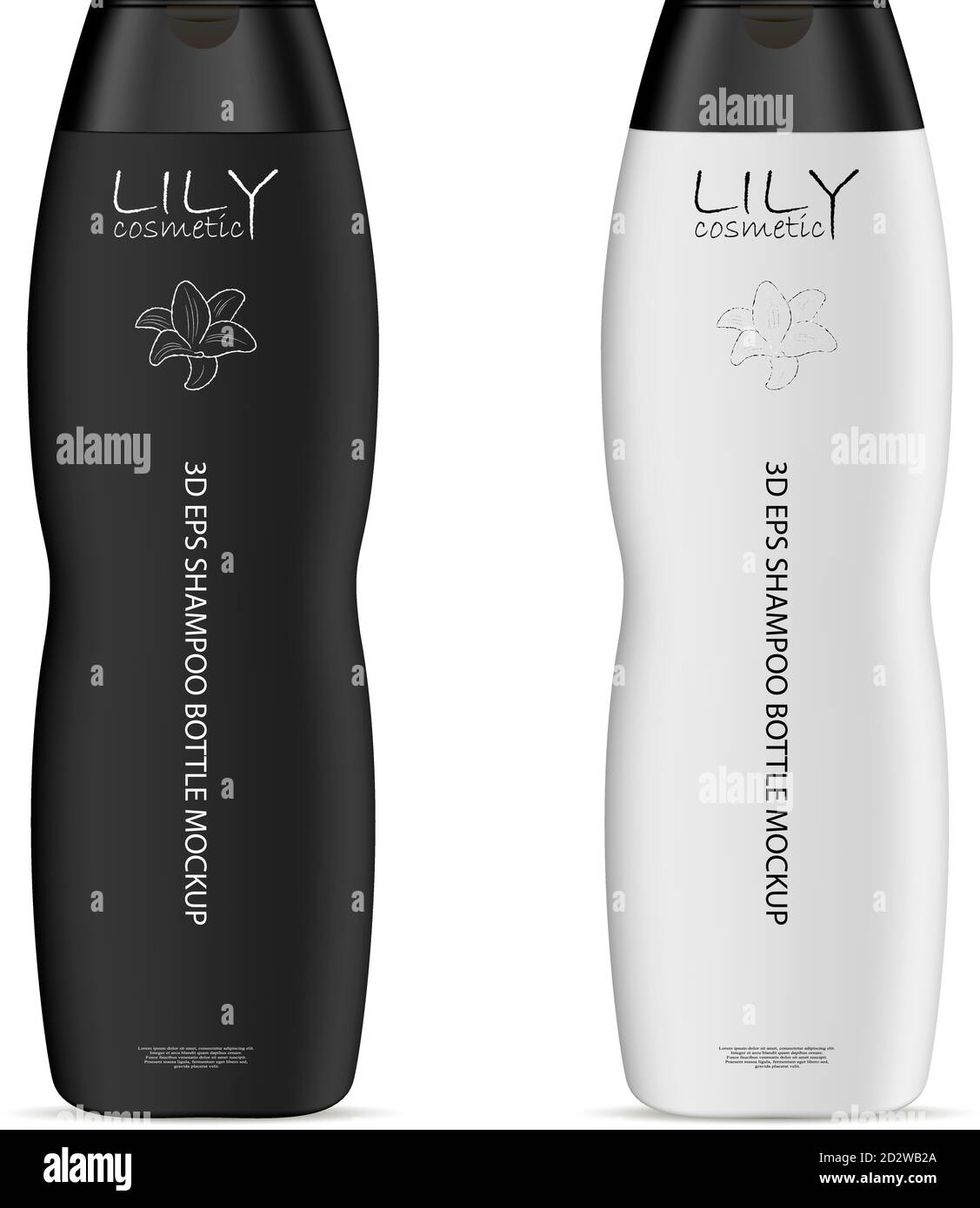 Download Curved Shape Cosmetic Bottles Set Mockup For Shampoo Conditioner Or Shower Gel Black And White Plastic Realistic Vector 3d Illustration Of Cosmetics Stock Vector Image Art Alamy