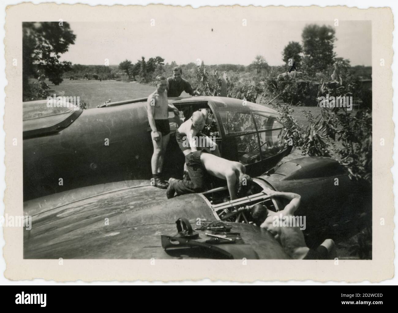 Heinkel He111 Stock Photo
