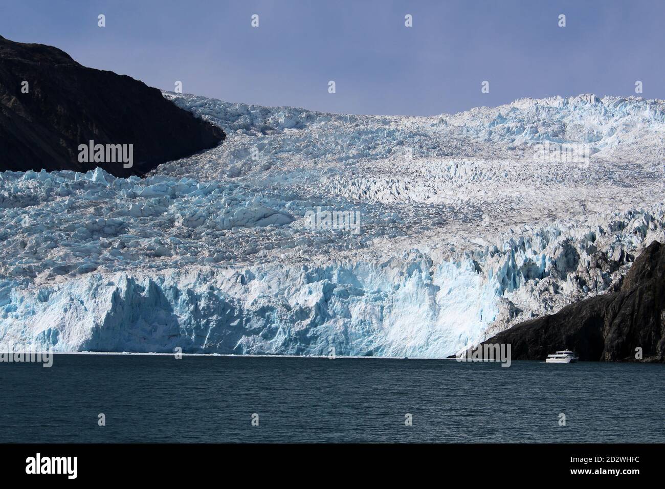 Alaska Aialik Glacier Kenai National Park Stock Photo - Alamy