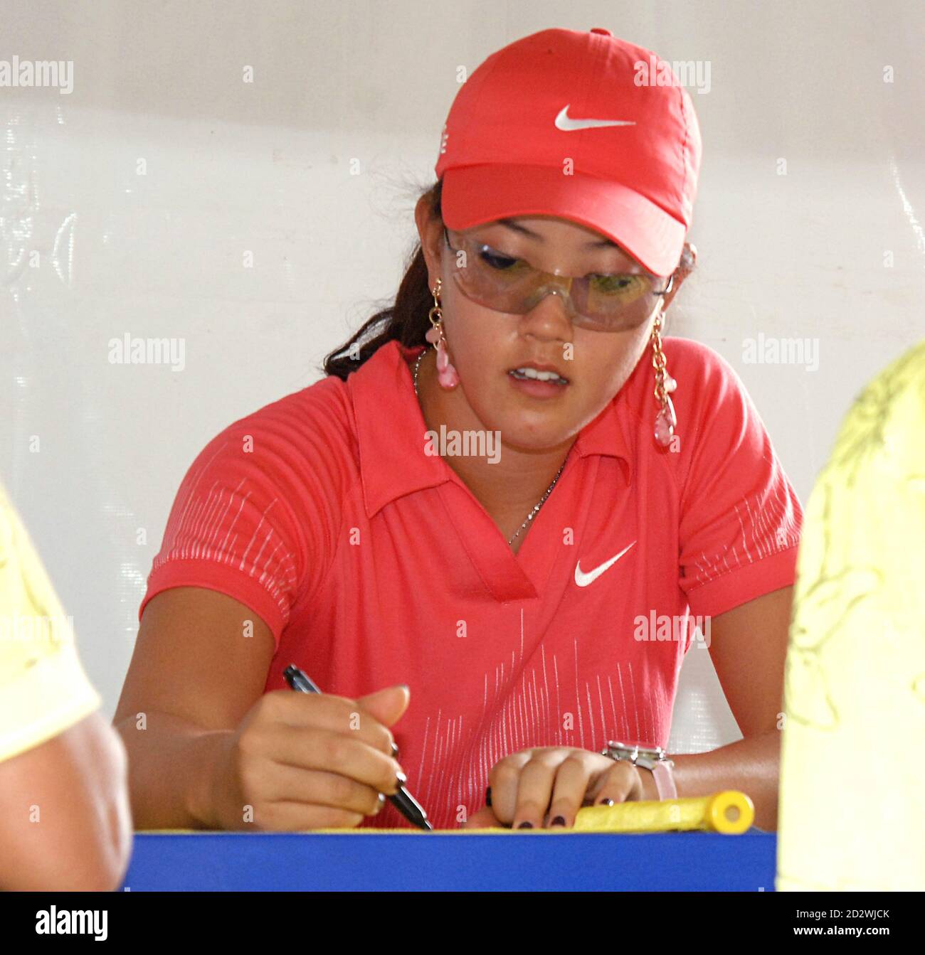 Michelle Wie Of Honolulu Hawaii Signs Her Scorecard At The Fields Open At The Ko Olina Golf Club On The Island Of Oahu In Kapolei Hawaii February 25 06 Wie Finished Third Michelle Wie Of Honolulu Hawaii Signs Her Scorecard At The Fields Open At The Ko Olina Golf Club On The Island Of Oahu In Kapolei Hawaii February 25 06 Wie Finished Third