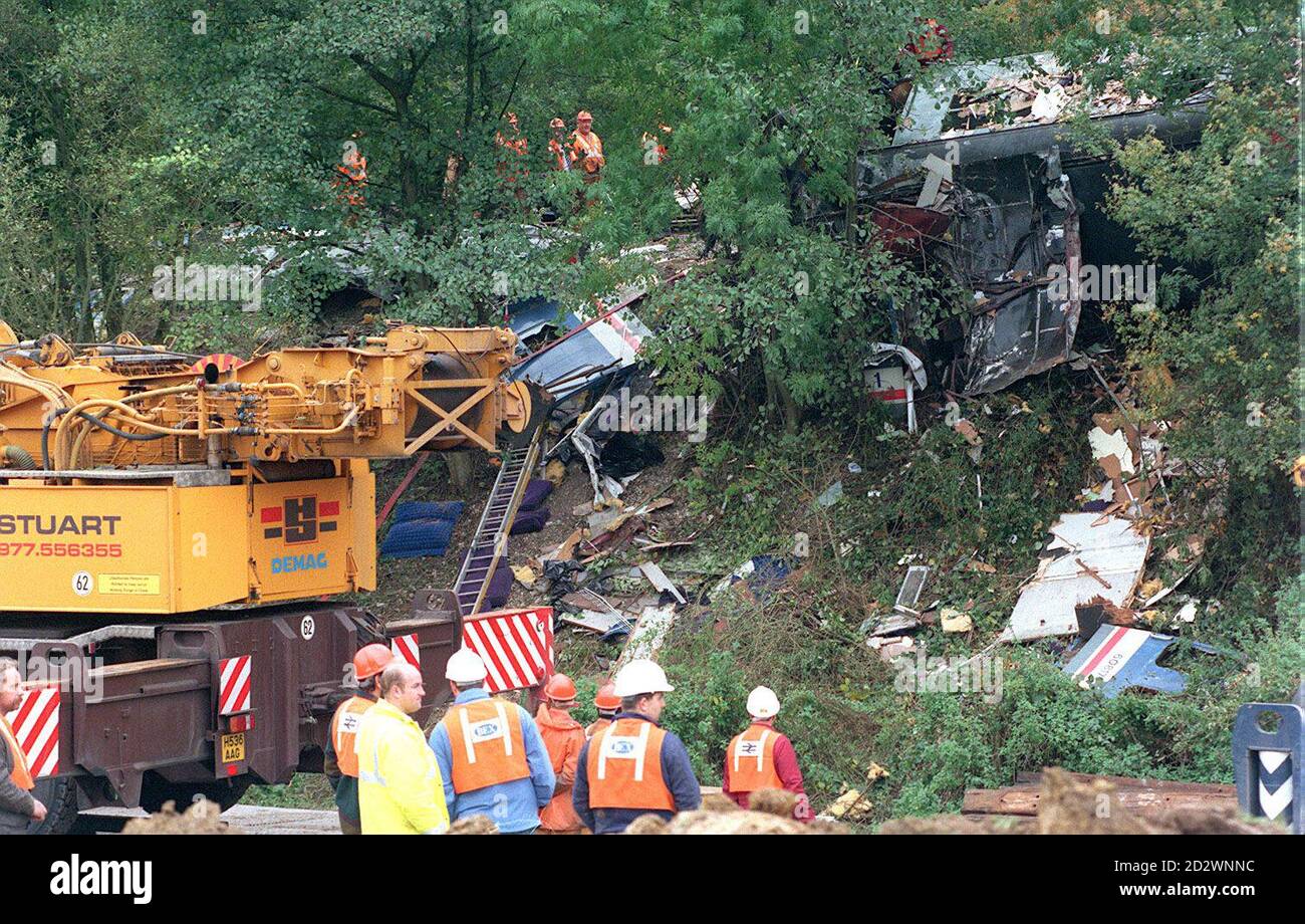 Scene wreckage train crash disaster hires stock photography and images
