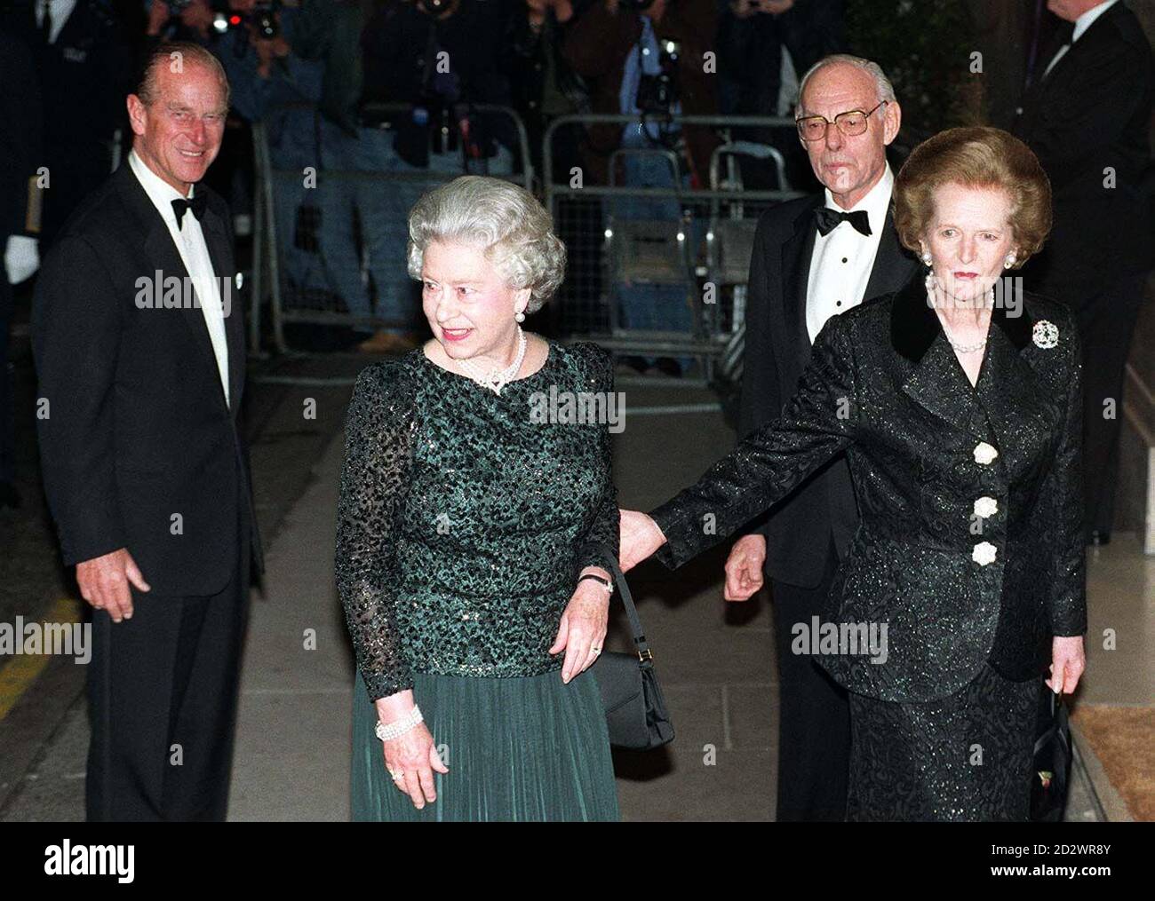 Margaret Thatcher Queen Elizabeth High Resolution Stock Photography And Images Alamy