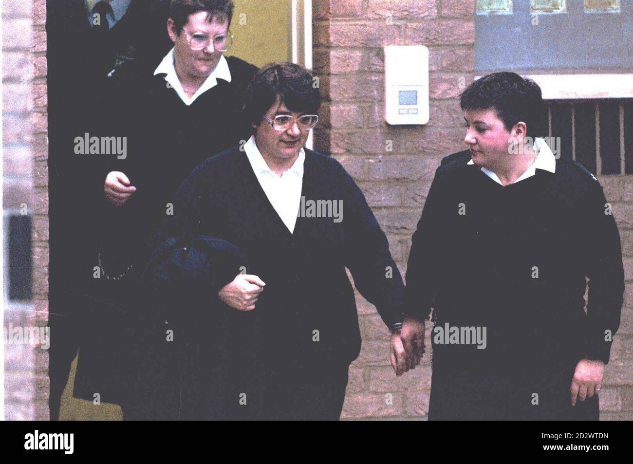 Rosemary West after appearing at Gloucester Magistrates Court in early  1995. * 30/09/01 file picture of convicted mass killer Rosemary West after  appearing at Gloucester Magistrates Court in early 1995. The Jailed