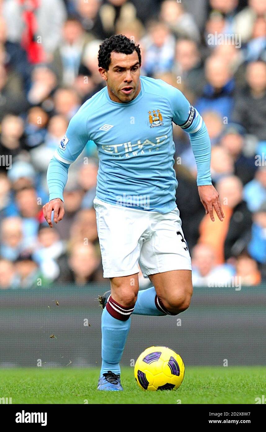 Carlos Tevez, Manchester City Stock Photo - Alamy