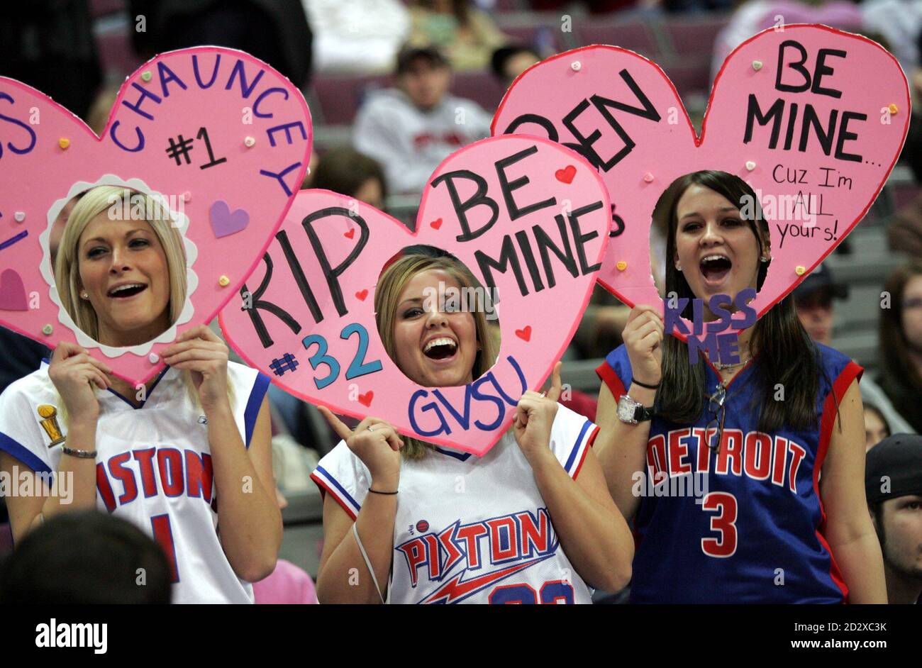 Detroit Pistons Fans High Resolution Stock Photography and Images - Alamy