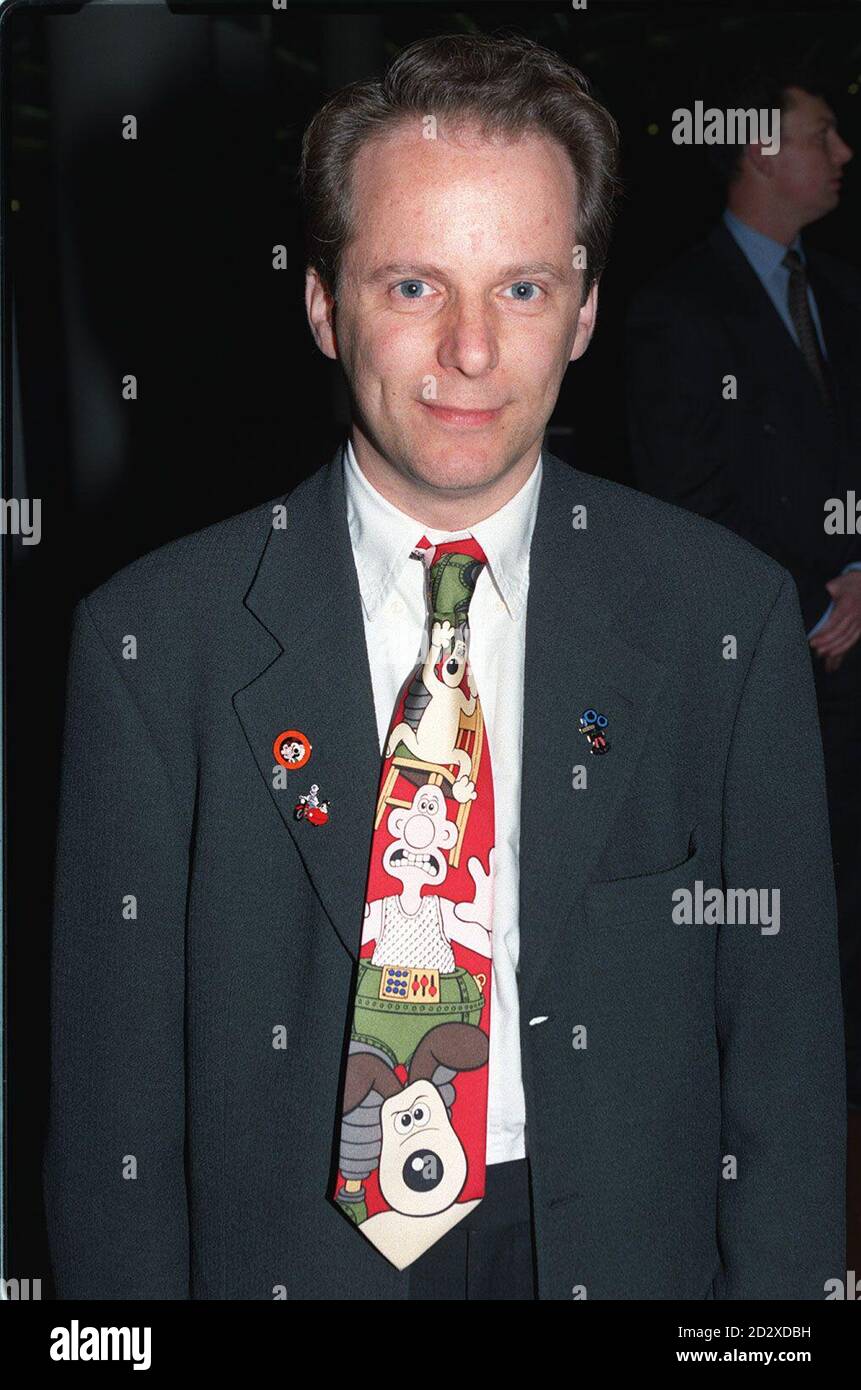 Wallace and Gromit creator Nick Park attends an exhibition of celebrity