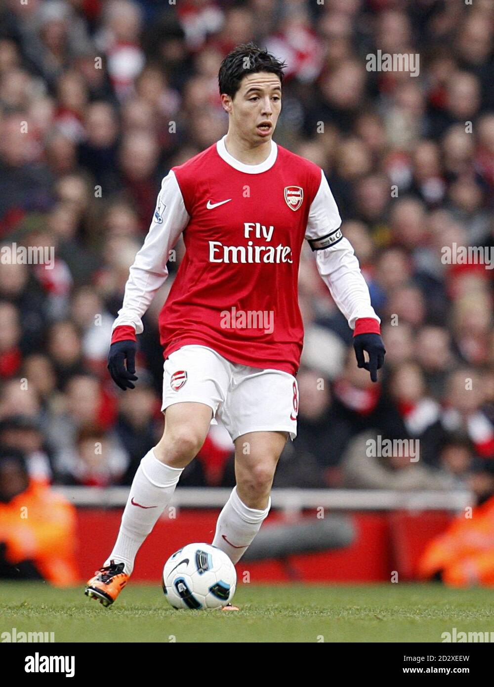 Samir Nasri, Arsenal Stock Photo - Alamy