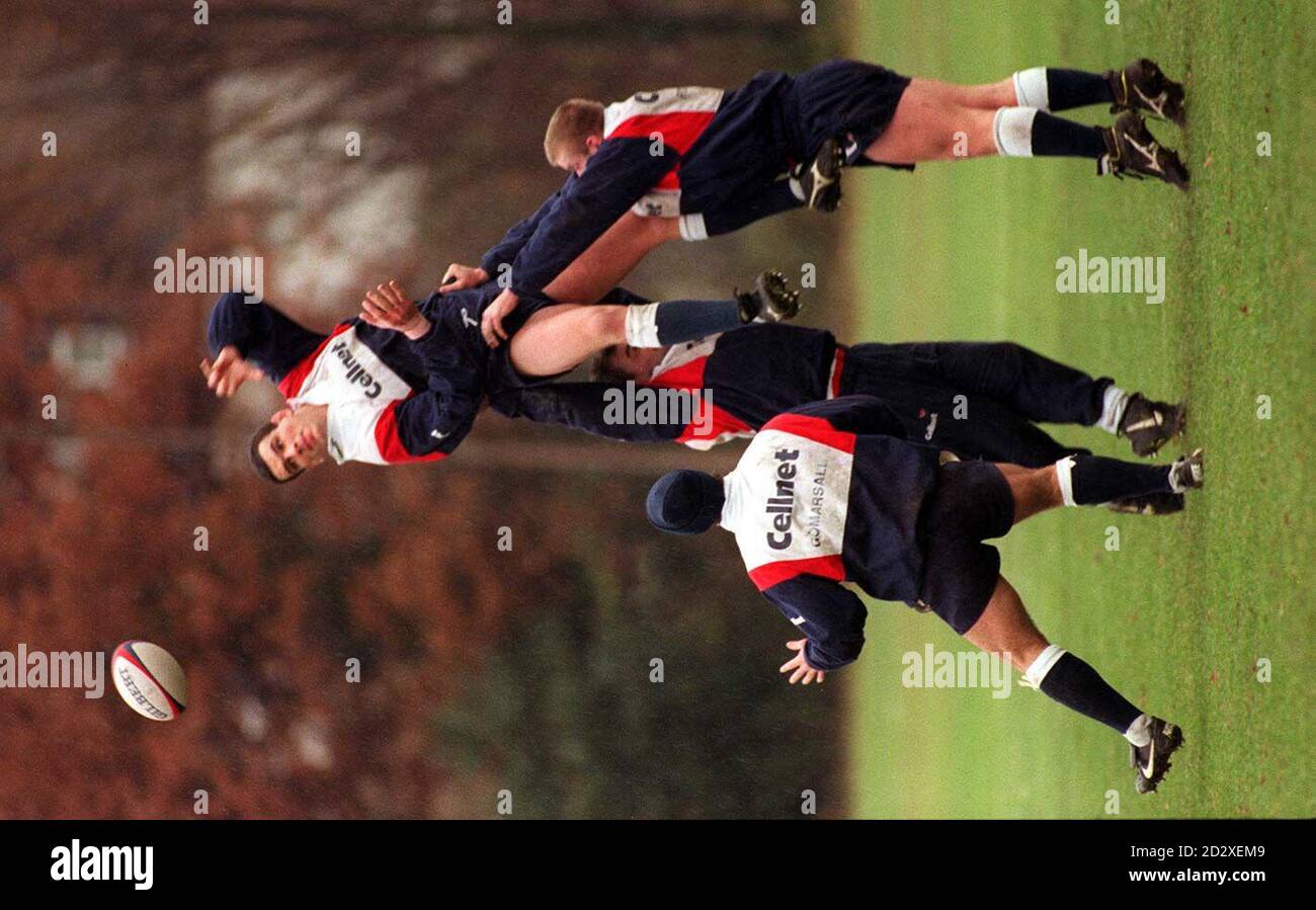 Line Out In Rugby Practicing line out technique rugby hi-res stock photography and images ...