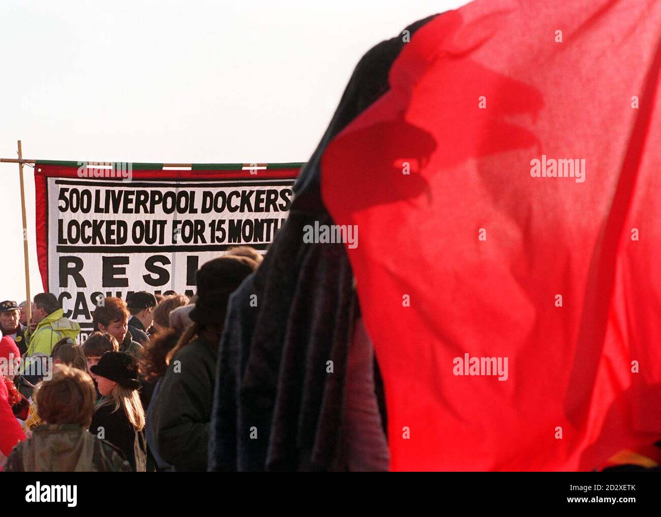 Liverpool dockers strike hi-res stock photography and images - Alamy