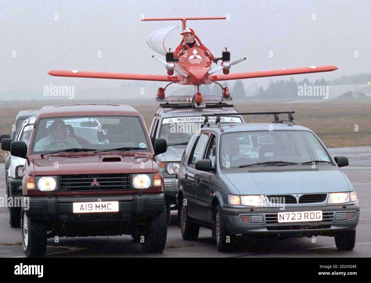 Tim Senior Pilot Stunt pilot Tim Senior from Bishops Stortford demonstrates the perfect ...