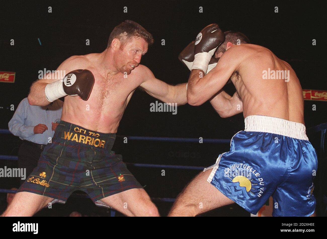 Defending wbo super middleweight crown hires stock photography and