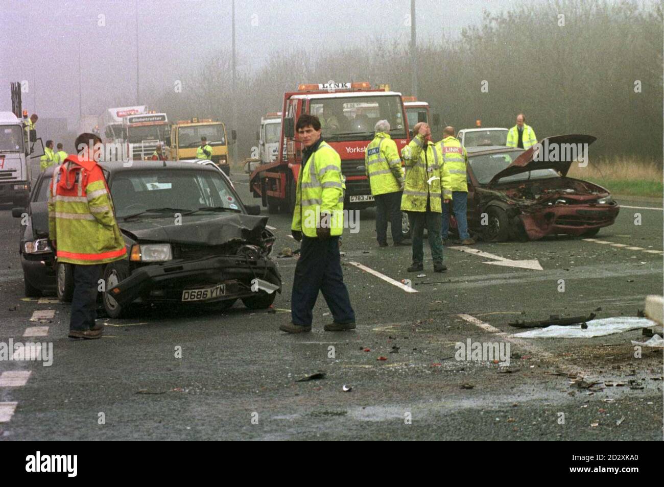 Multiple vehicle pile up hires stock photography and images Alamy