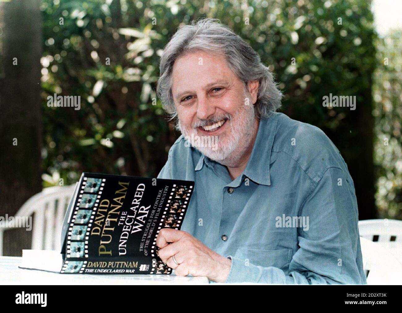 Movie mogul Sir David Puttnam, as part of the British film contingent at the 50th Cannes Film Festival, where he launched his new book 'The Undeclared War'. Stock Photo