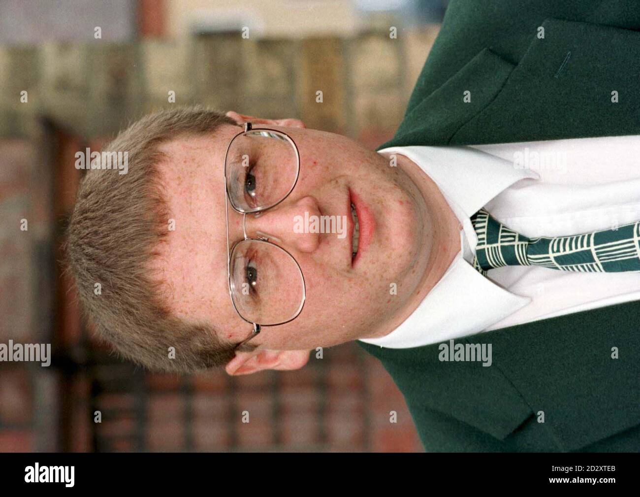 Council worker Clifford Dean,  at Bridlington Magistrates court  today (Weds), where he was cleared of using the 22.5cc Go-ped motorised skateboard, without insurance and without wearing a helmet, after magistrates ruled the contraption did not constitute a motor vehicle. Photo by Paul Barker/PA. See PA Story COURTS Skateboard. Stock Photo