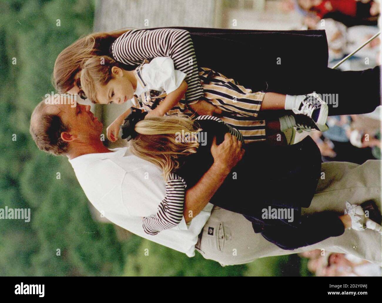 Usas tom lehman hugs hi-res stock photography and images - Alamy