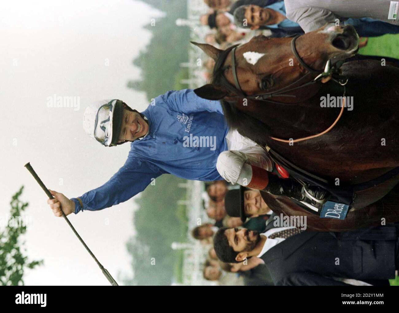 King vi queen elizabeth diamond stakes hires stock photography