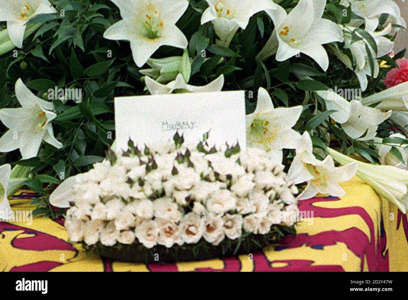 Princess Diana Funeral Flowers