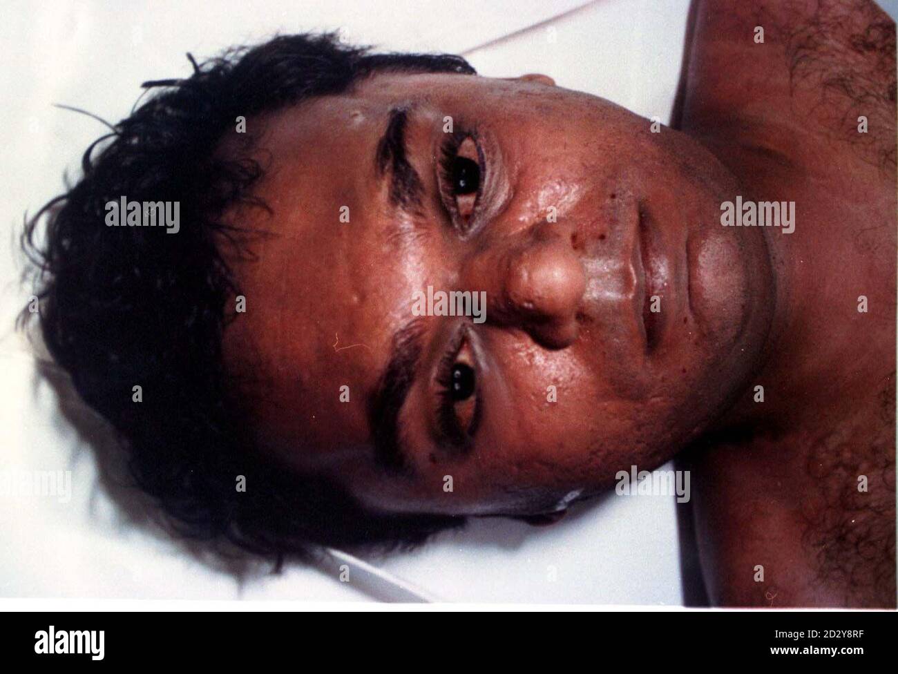 Police issue photo of a man found dead in bed at the Grand Hotel in Torquay. The man, who checked into the hotel under a false address, remains unidentified six weeks after his mysterious death, which Devon and Cornwall Police believe could be the result of self induced poisoning. See PA story POLICE Body. Stock Photo