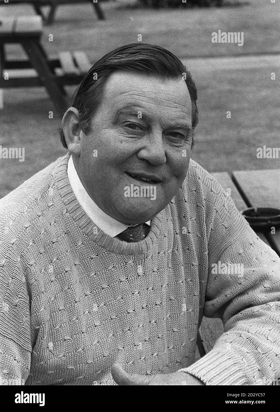 ACTOR AND COMEDIAN TERRY SCOTT  * 29/4/01: A plaque dedicated to him was one of those unveiled as part of the 40th anniversary of the classic Carry On films of which he starred in seven. Other plaques were unveiled in memory of other Carry On actors Bernard Bresslaw, who starred in 14 of the films, Kenneth Connor, who starred in 17 Carry Ons and Peter Butterworth, who starred in 16  at Pinewood Studios, Hertfordshire. A special surprise plaque was also unveiled to the 87-year-old producer of all 31 Carry On films between 1958 and 1992, Peter Rogers.  Stock Photo