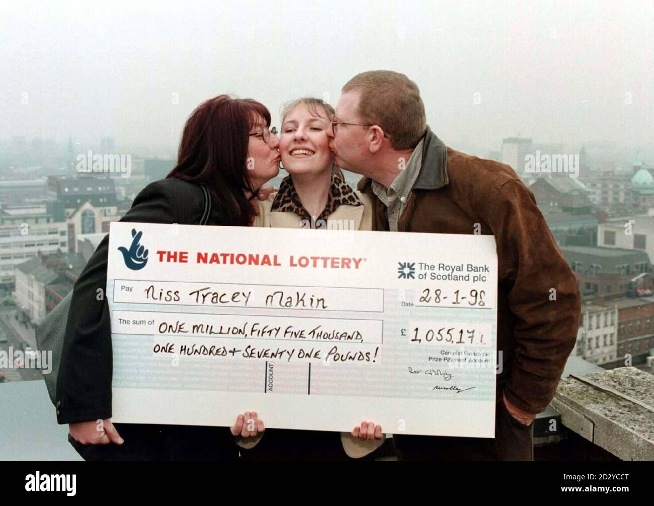 16 year old 1 million lottery winner Tracy Makin from Glengormley