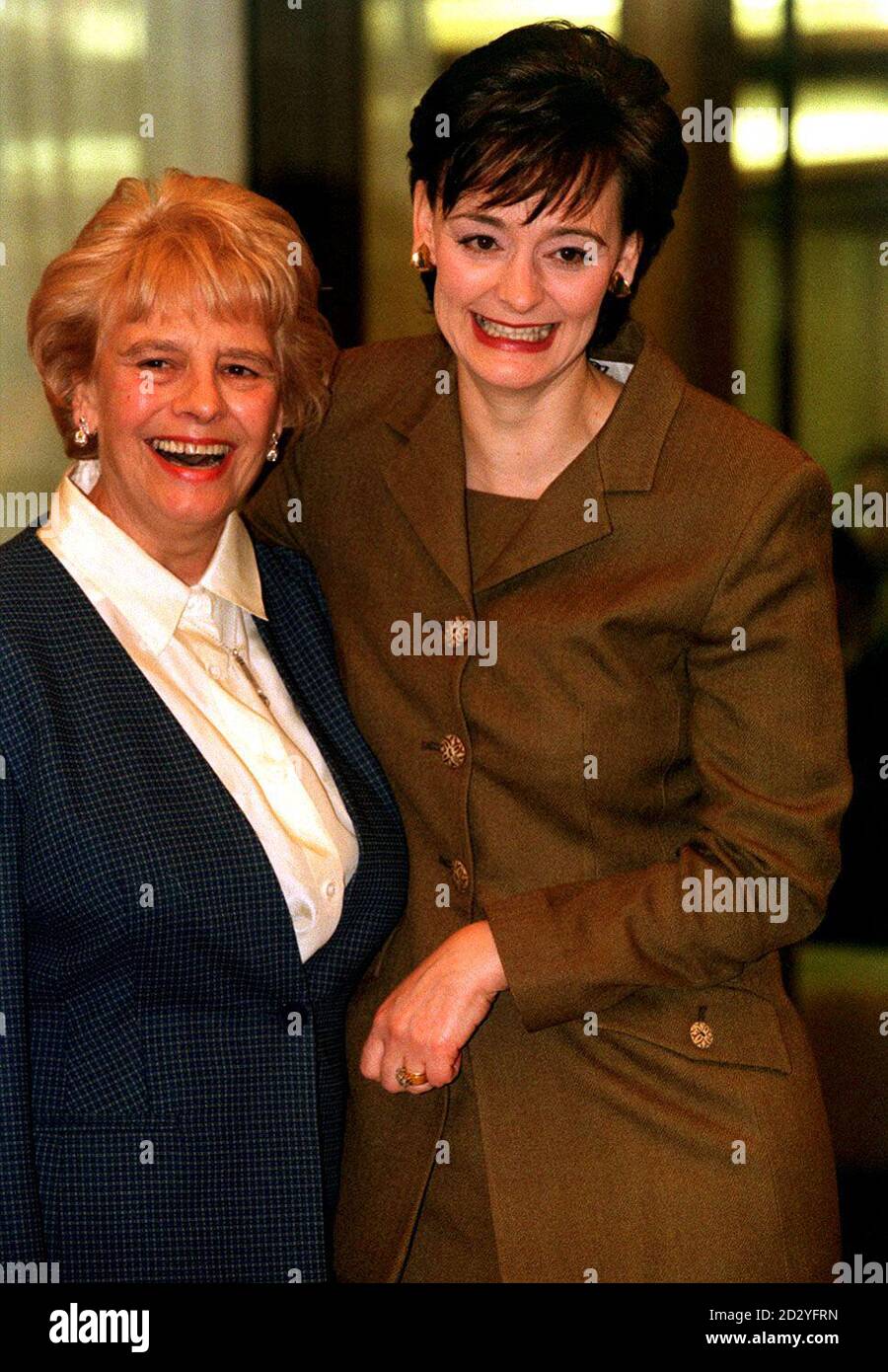 PA NEWS PHOTO 19/3/98 QC CHERIE BOOTH WIFE OF PRIME MINISTER TONY BLAIR