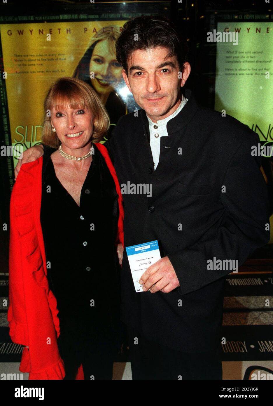 PA NEWS PHOTO 27/4/98 Actor John Altman and female companion arrive for