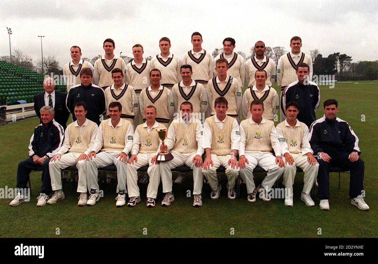 Team photo, County Cricket Club. Photo by Barry Batchelor/PA