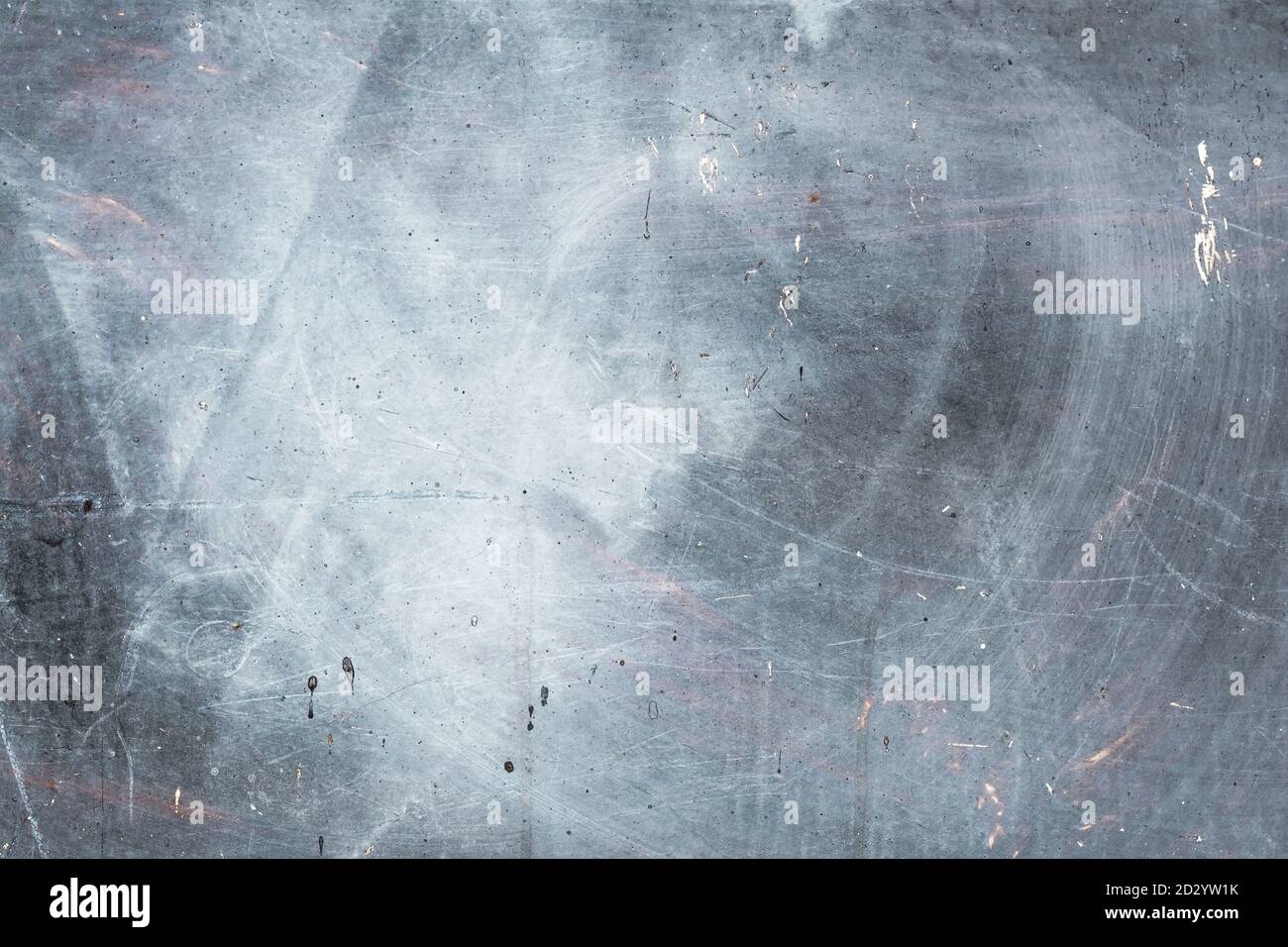 Gray grunge background with paint, scratched concrete urban wall, shabby texture, abstract pattern, dirty smooth surface, creative art design. Stained Stock Photo