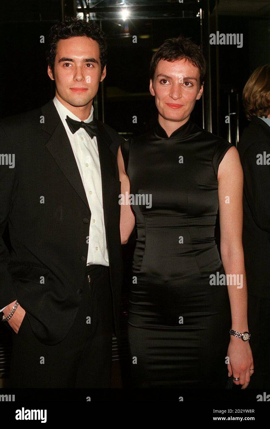 DANIELA NARDINI AND STEPHEN SHEPHERD AT THE BRITISH COMEDY AWARDS IN LONDON. * 1/12/2000: This Life star Daniela Nardini, spoke of her sorrow at the feud which has split her family. The actress' father Aldo and his brother Peter are locked in a court battle over the use of the Nardini name after a bitter boardroom fall-out in the family business. The firm has been known as one of Britain's top ice cream makers since it was set up in Scotland by Miss Nardini's great-grandparents Pietro and Rosa in the 1880s. 'I think if anything I feel sad mostly, that it has got to this stage, Miss Nardini t Stock Photo