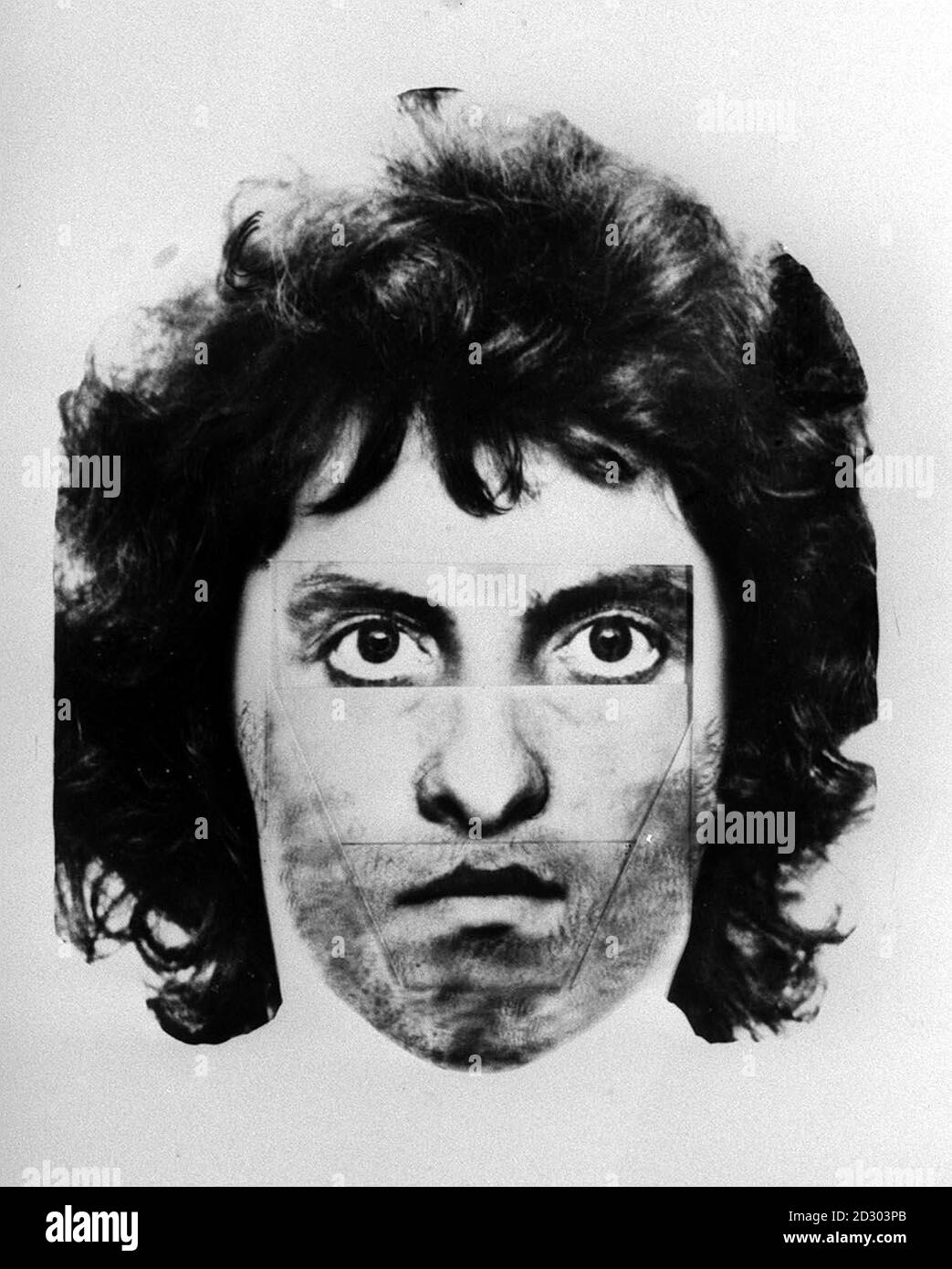 PA NEWS PHOTO 31/12/82  A PHOTOFIT IMPRESSION OF A MAN IN CONNECTION WITH THE MURDER OF MISS ESME HOAD FOUND BATTERED TO DEATH AT HER HOME IN TONBRIDGE, KENT. THE PHOTOFIT IS THOUGHT TO BE A GOOD LIKENESS OF THE MAN WHO VISITED THE HOUSE ON SEVERAL OCCASIONS DURING THE MONTH LEADING UP TO HER DEATH Stock Photo