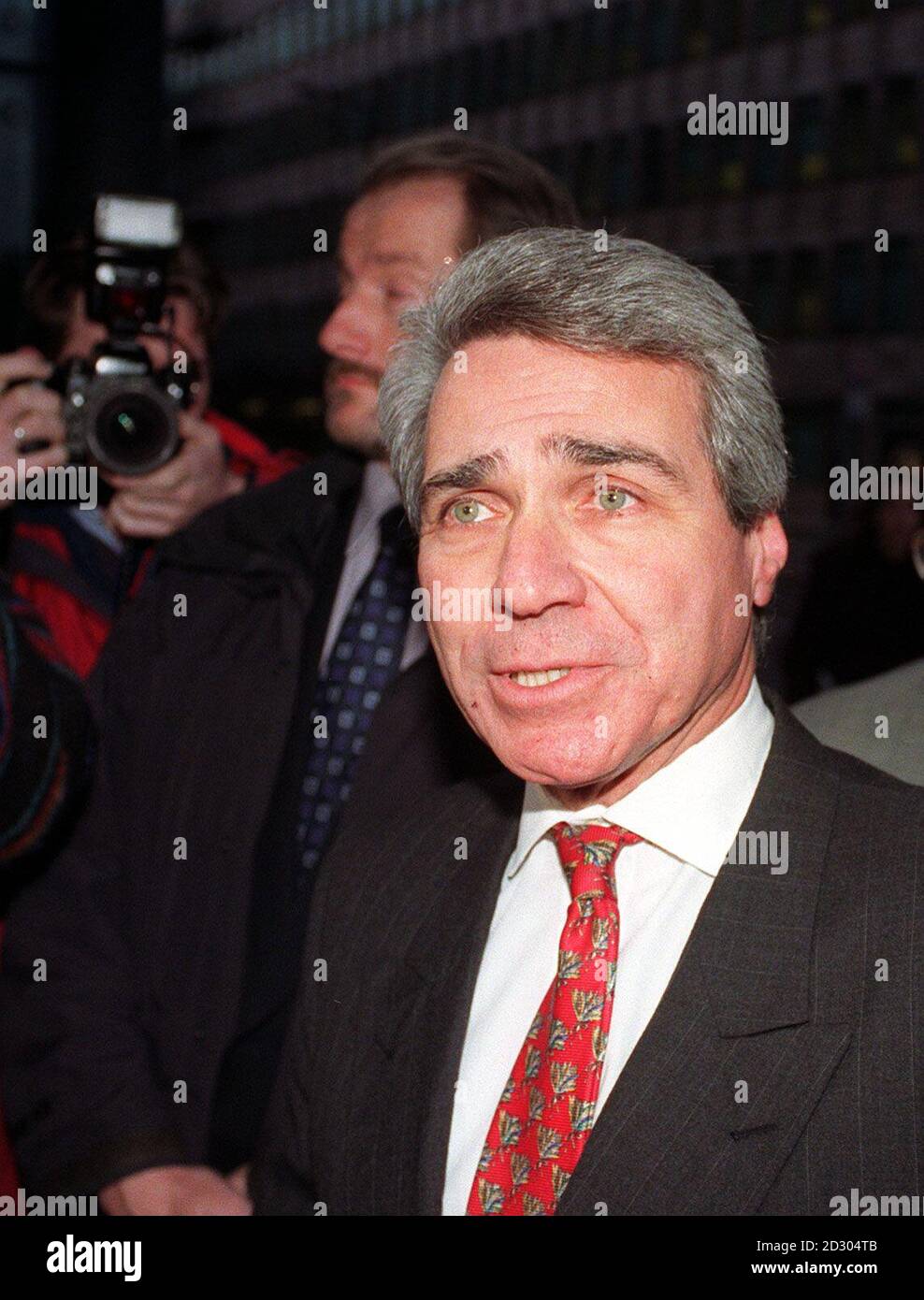 The American Ambassador Phil Lader summoned to the Department of Trade and Industry in London to explain his country's actions on bananas to Trade Secretary Stephen Byers.   * 21/2/2001:  Phil Lader, who is due to dine with  The Queen and Duke of Edinburgh, before returning to the United States at the end of the month to be replaced by a nominee chosen by new US President George W Bush. Stock Photo